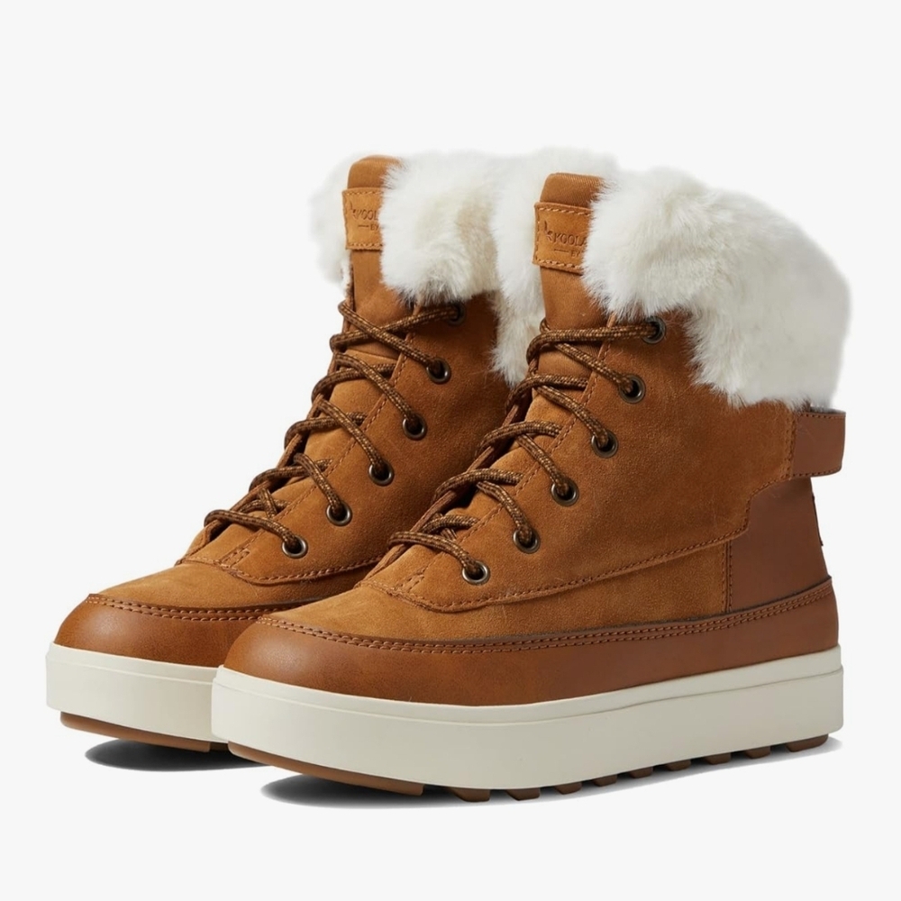 NIB - Koolaburra by UGG Ryanna - Womens Sz 10 Tan Fur-Lined Winter Boots